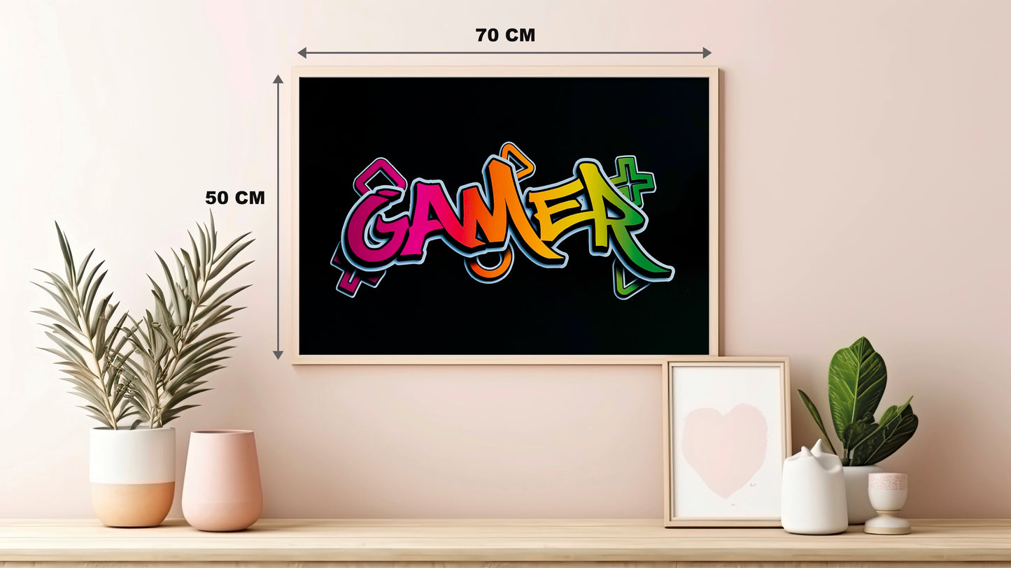 Fluor poster GAMER