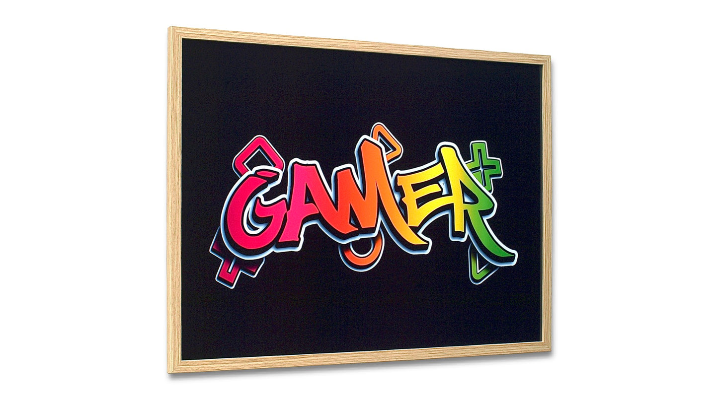 Fluor poster GAMER