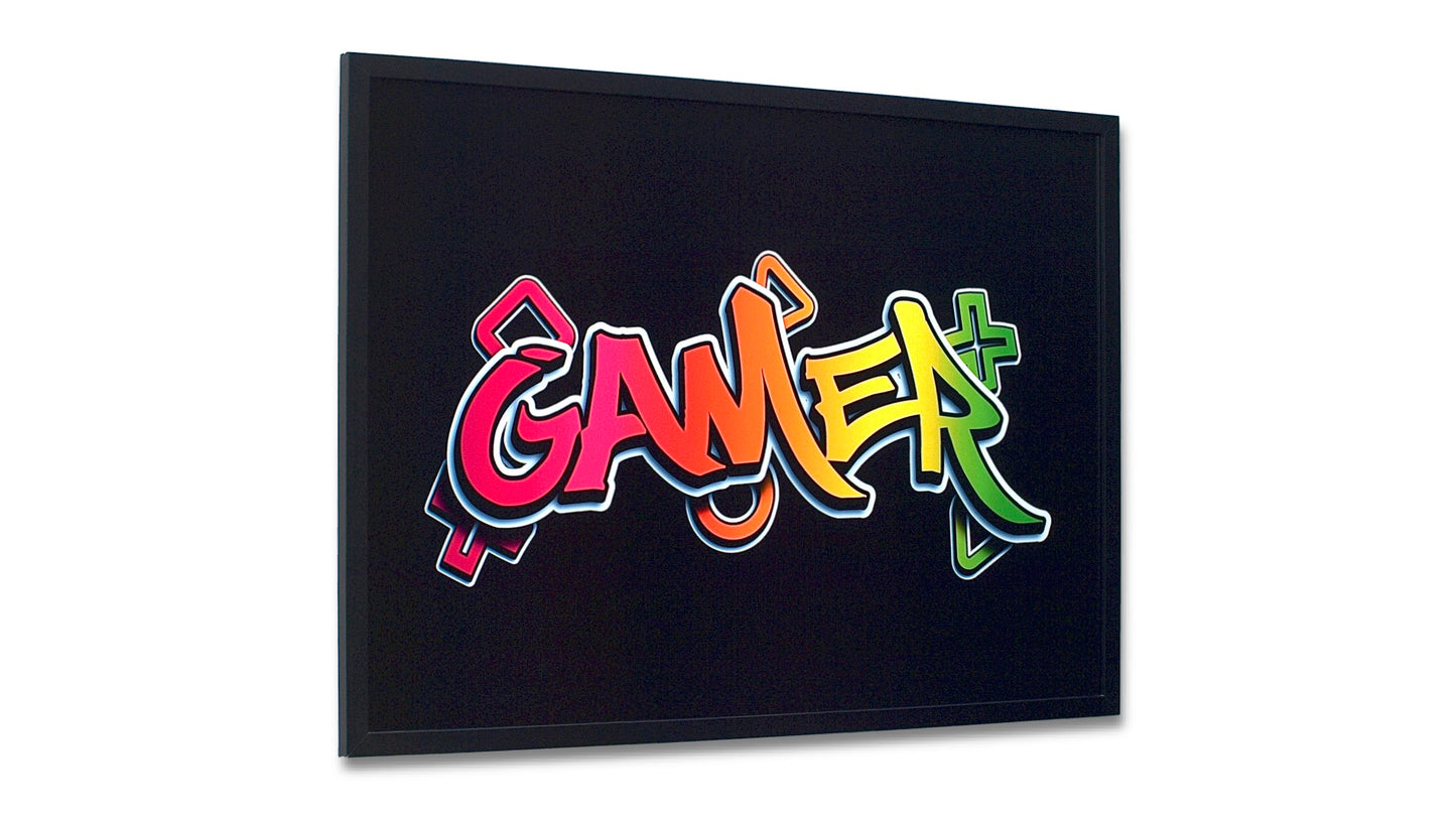 Fluor poster GAMER